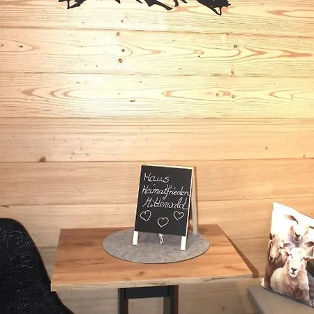 아파트 Haus Heimatfrieden 미텐발트